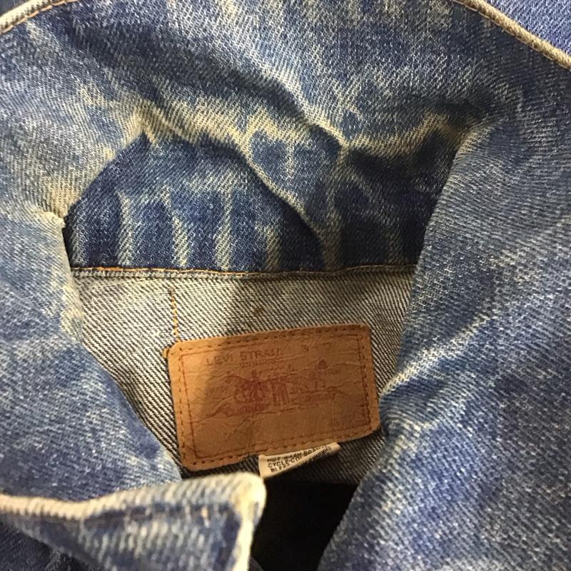 リーバイストラウスアンドコー Levi Strauss & co. ジャケット、上着 ジャケット、ブレザー 60s 70s BIG-E　70505 不均等V　4th 40 無地 インディゴ / インディゴ /  メンズ USED 古着 中古 10129046