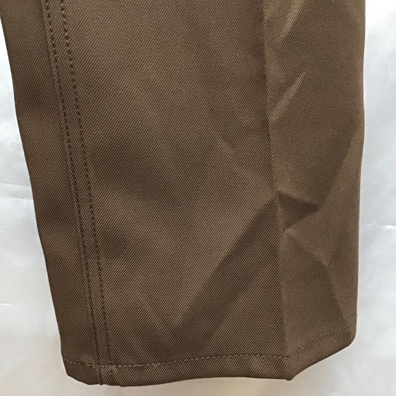 ラングラー Wrangler パンツ スラックス スラックス スリムパンツ センタータックパンツ S 無地 茶 / ブラウン /  メンズ USED 古着 中古 10117456