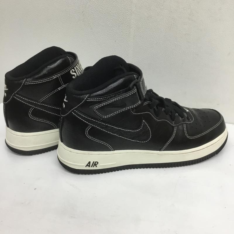 ナイキ NIKE スニーカー スニーカー AIR FORCE 1 MID  07 LX エア フォース 1 ミッド  07 LX DV1029-010 26.5cm ロゴ、文字 X アニマル柄 黒 / ブラック /  メンズ USED 古着 中古 10108154