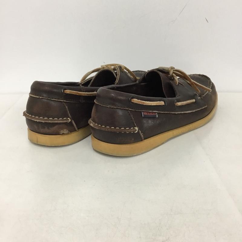 セバコ SEBAGO カジュアルシューズ カジュアルシューズ 540655S デッキシューズ ワンポイント ダークブラウン / ダークブラウン /  メンズ USED 古着 中古 10145603