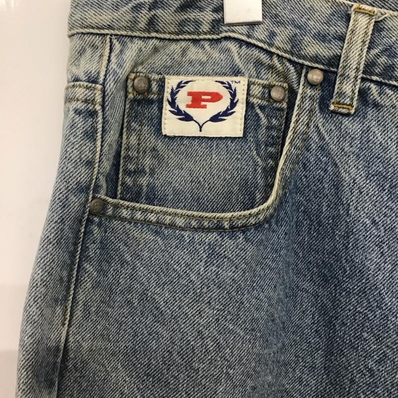 ファットファーム PHATFARM パンツ デニム、ジーンズ デニムパンツ ワイドパンツ カジュアルパンツ 34インチ 無地 インディゴ / インディゴ /  メンズ USED 古着 中古 10146999