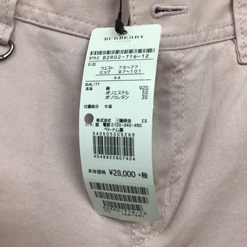 バーバリー BURBERRY パンツ スラックス 44 無地 桃 / ピンク /  レディース USED 古着 中古 10121413