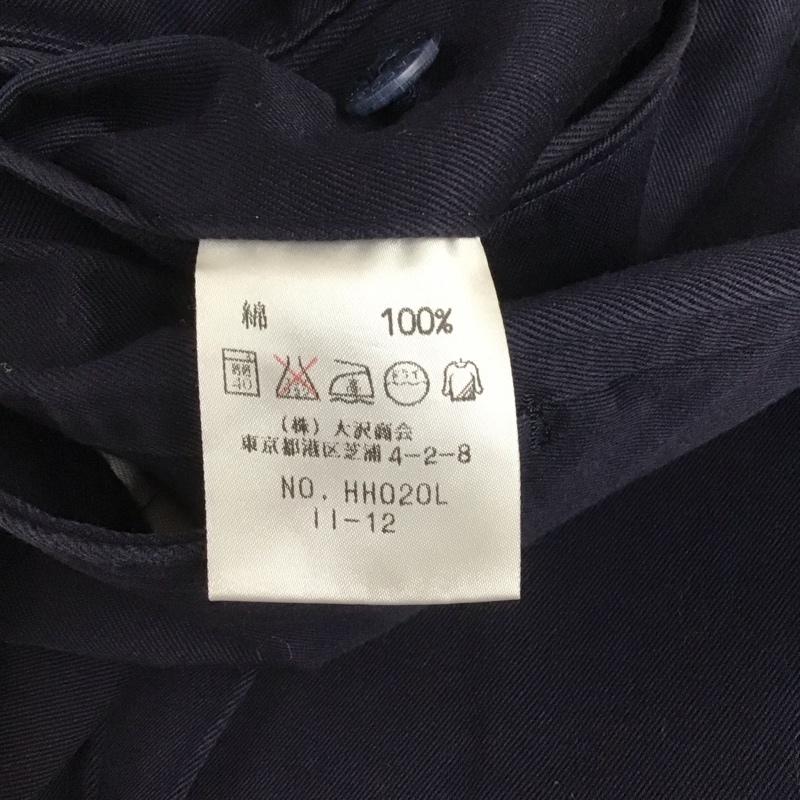 ラコステ LACOSTE パンツ チノパン チノパン カジュアルパンツ ストレートパンツ ワイドパンツ 無地 紺 / ネイビー /  メンズ USED 古着 中古 10108462