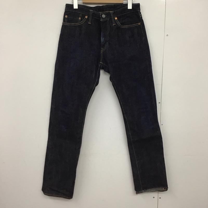フラットヘッド FLATHEAD パンツ デニム、ジーンズ R.J.B デニムパンツ スリムパンツ 29インチ ロゴ、文字 インディゴ / インディゴ /  メンズ USED 古着 中古 10147512