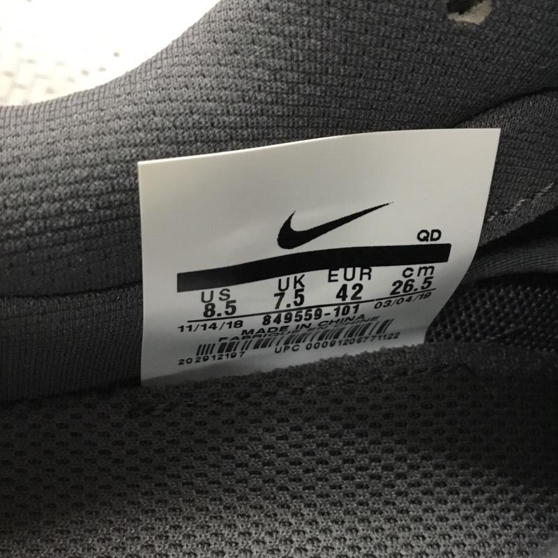 ナイキ NIKE スニーカー スニーカー 849559-101 AIR MAX 2017 26.5cm 26.5cm ロゴ、文字 灰 / グレー /  メンズ USED 古着 中古 10111232