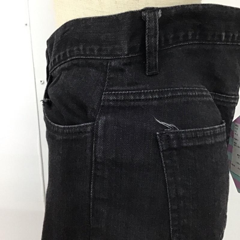 リルリリー lilLilly パンツ デニム、ジーンズ L18SS-PT201 ストレッチ S ダメージ加工 黒 / ブラック /  レディース USED 古着 中古 10117238