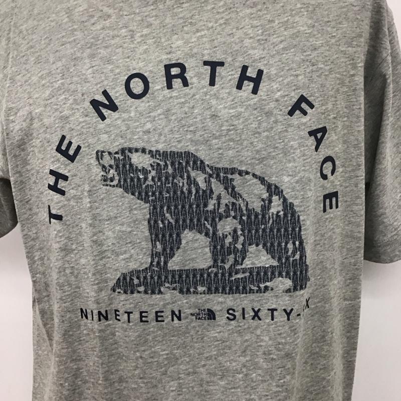 ザノースフェイス THE NORTH FACE Tシャツ 半袖 nt31803x Tシャツ 半袖カットソー プリントTシャツ XL プリント 灰 / グレー /  メンズ USED 古着 中古 10127323