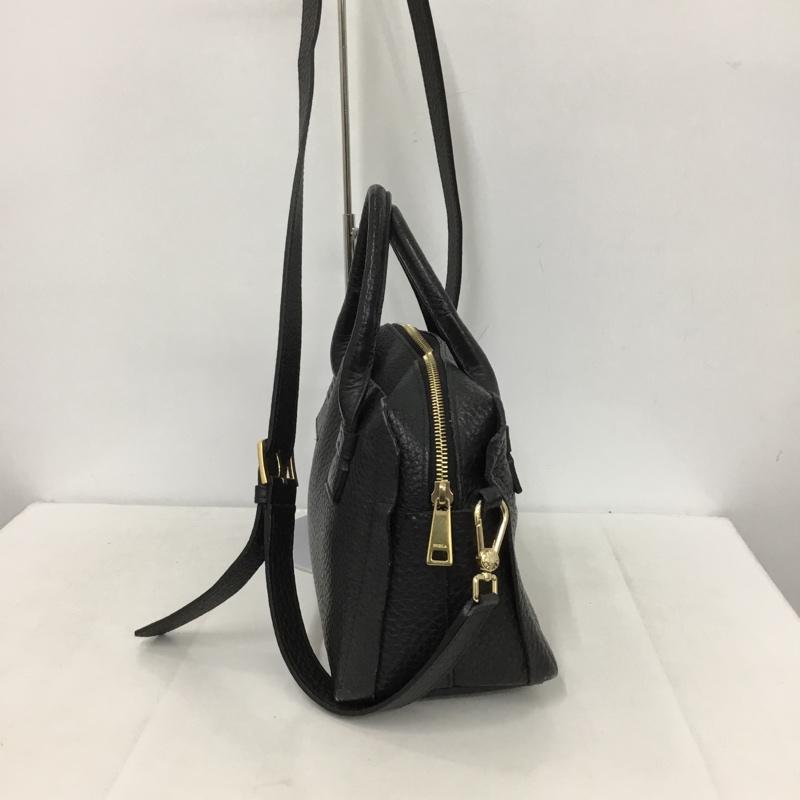 フルラ FURLA ハンドバッグ ハンドバッグ F6913 2WAY ショルダー ロゴ、文字 黒 / ブラック /  レディース USED 古着 中古 10148466