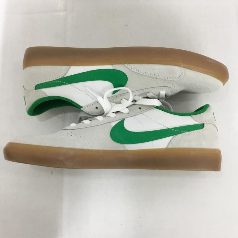 ナイキ NIKE スニーカー スニーカー CD5010-101 SB ヘリテージ VULC 28cm 28.0cm ロゴ、文字 緑 / グリーン / X 白 / ホワイト / X 灰 / グレー /  メンズ USED 古着 中古 10129092