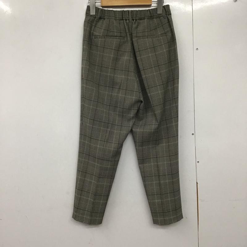 レプシィム LEPSIM パンツ スラックス S チェック 灰 / グレー /  レディース USED 古着 中古 10143401