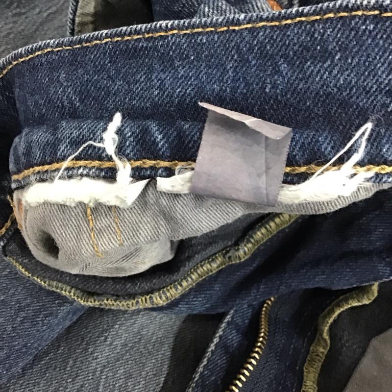 リーバイストラウスアンドコー Levi Strauss & co. パンツ デニム、ジーンズ デニムパンツ ストレートパンツ ワイドパンツ カジュアルパンツ 34 無地 インディゴ / インディゴ /  メンズ USED 古着 中古 10123550
