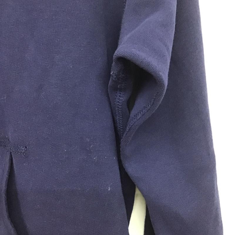 ポロラルフローレン POLO RALPH LAUREN パーカー 長袖 長袖パーカー ジップアップパーカー スウェット XL ロゴ、文字 紺 / ネイビー /  レディース USED 古着 中古 10145092