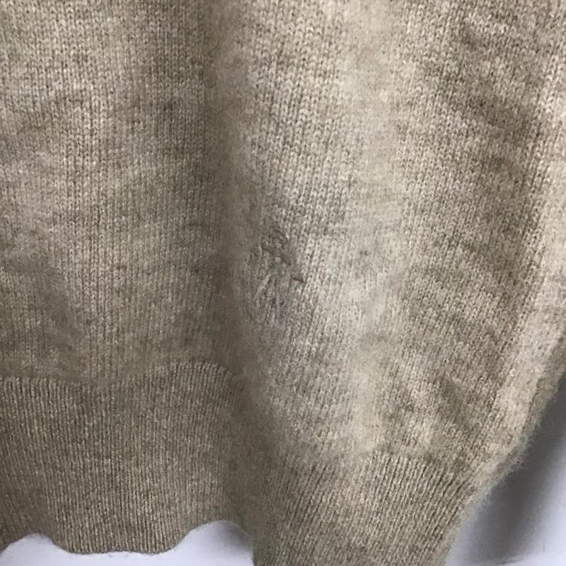 ユニクロ UNIQLO ニット、セーター 長袖 351-432325 JWANDERSON セーター M 無地 ベージュ / ベージュ /  メンズ USED 古着 中古 10142397