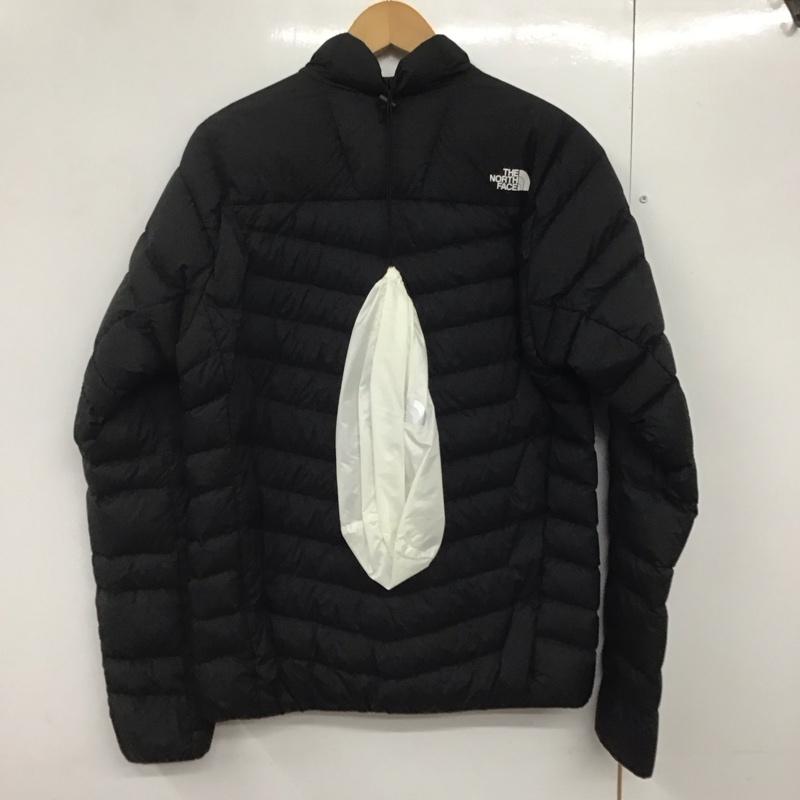 ザノースフェイス THE NORTH FACE ジャケット、上着 ジャンパー、ブルゾン ny32012 サンダージャケット ジップアップジャケット L ロゴ、文字 黒 / ブラック /  メンズ USED 古着 中古 10140821