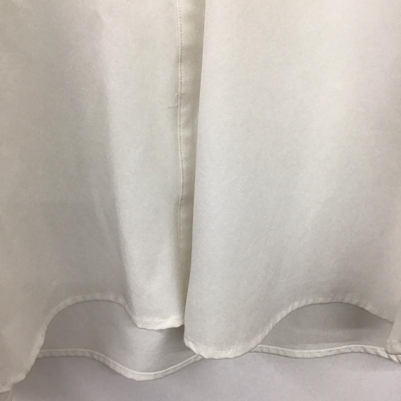 ユナイテッドアローズ UNITED ARROWS シャツ、ブラウス 長袖 9111-673-0018 MARW UNITED ARROWS タック スリーブシャツ 無地 白 / ホワイト /  レディース USED 古着 中古 10142147