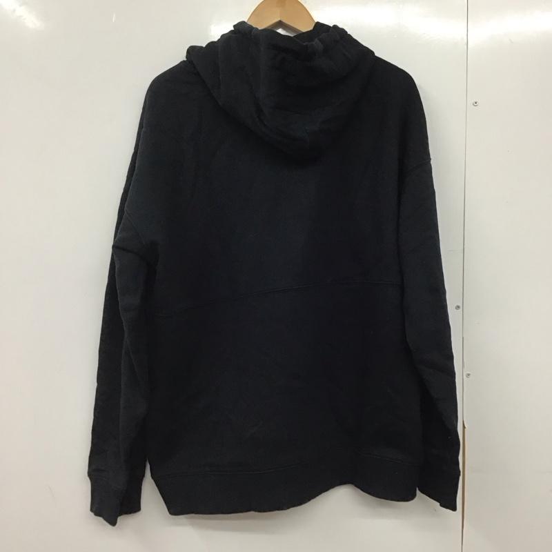 ハーレーダビッドソン Harley-Davidson パーカー 長袖 長袖パーカー プルオーバーパーカー スウェット L ロゴ、文字 ダークグレー / ダークグレー /  メンズ USED 古着 中古 10145852