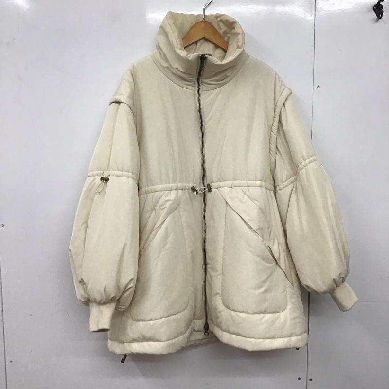 チャオパニックティピー CIAOPANIC TYPY コート コート一般 ONE SIZE 無地 オフホワイト / オフホワイト /  レディース USED 古着 中古 10147860