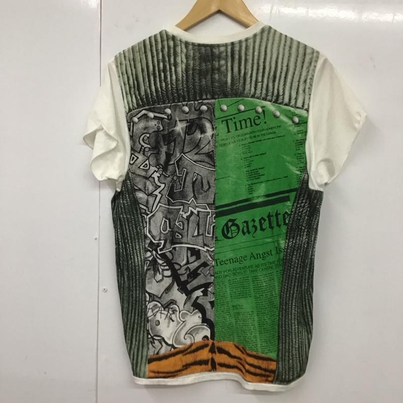 ジョンガリアーノ JOHN GALLIANO Tシャツ 半袖 プリント 白 / ホワイト /  メンズ USED 古着 中古 10132018