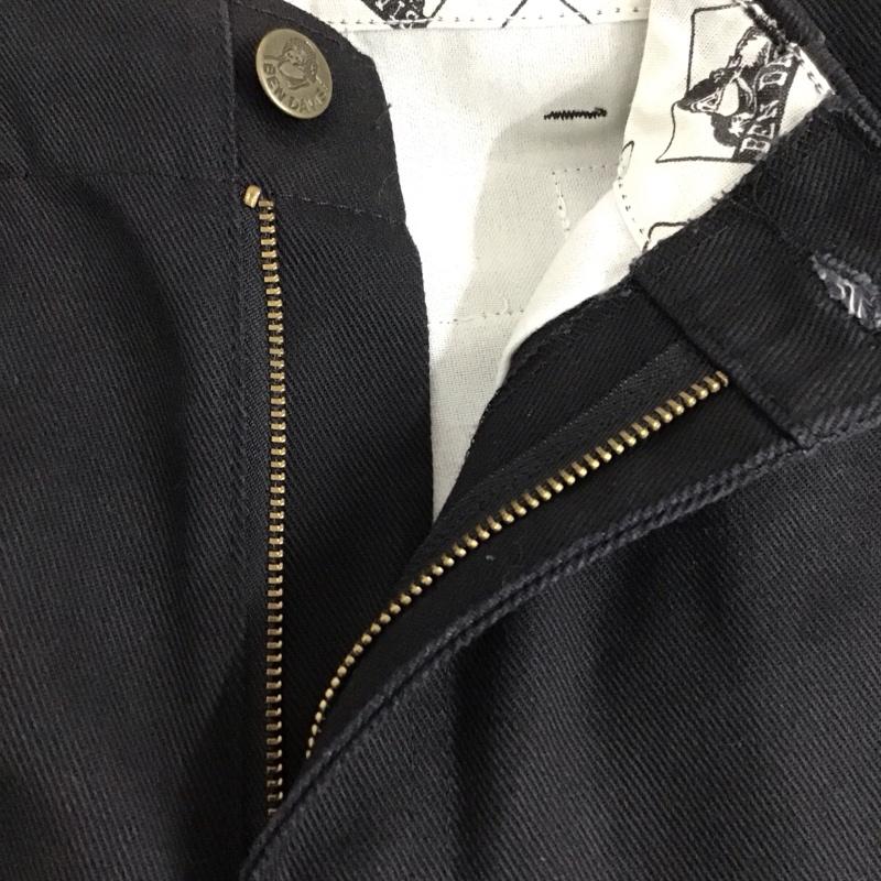 ベンデイビス BEN DAVIS パンツ ワークパンツ、ペインターパンツ ワークパンツ ワイドパンツ カジュアルパンツ 30インチ 無地 黒 / ブラック /  メンズ USED 古着 中古 10110727