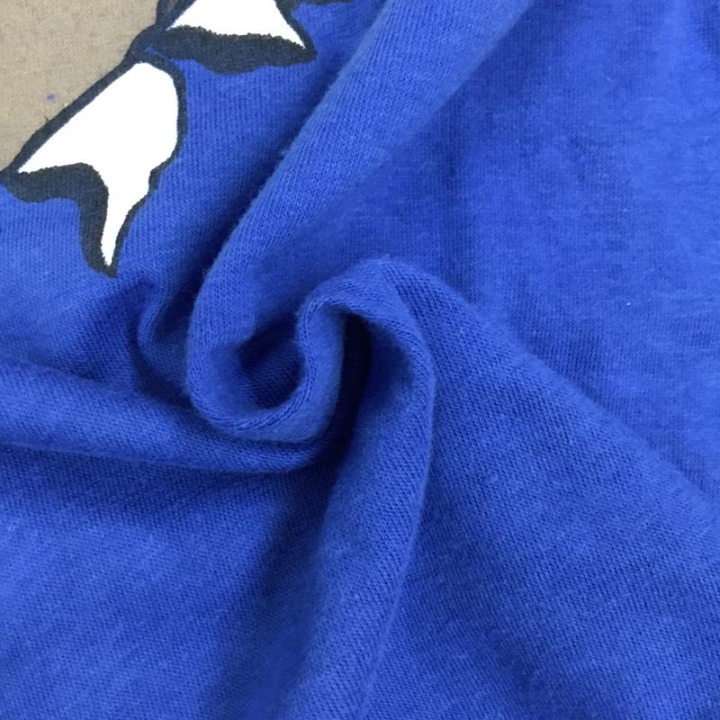 古着 USED Tシャツ 半袖 プリントTシャツ クルーネックカットソー 80s1980年 コピーライト タスマンアンデビル L プリント 青 / ブルー /  メンズ USED 古着 中古 10119718