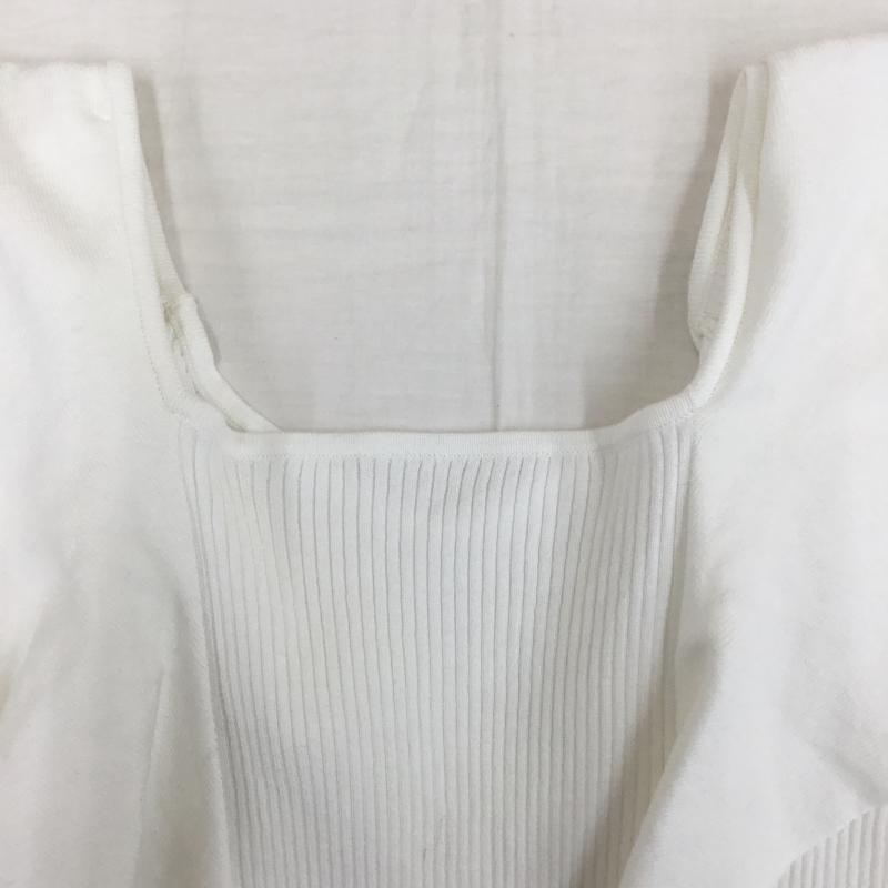 マーキュリーデュオ MERCURYDUO カットソー 長袖 FREE 無地 白 / ホワイト /  レディース USED 古着 中古 10139805