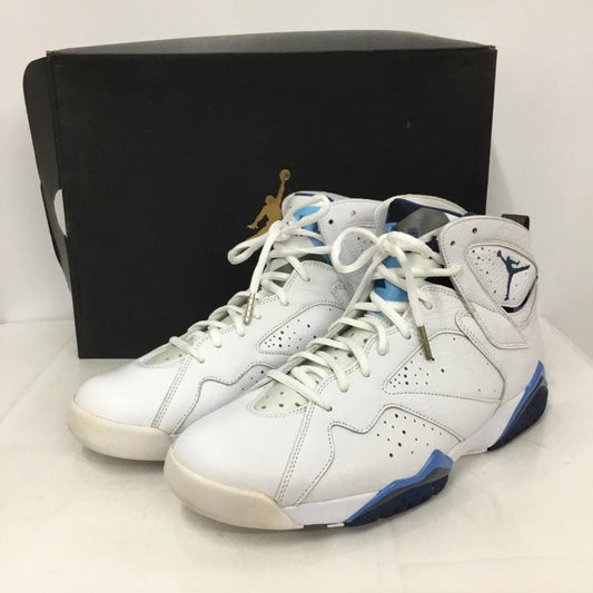 ナイキ NIKE スニーカー スニーカー 304775-107 AIR JORDAN 7 RETRO 29.5cm 箱有 29.5cm ロゴ、文字 白 / ホワイト / X 青 / ブルー /  メンズ USED 古着 中古 10130181