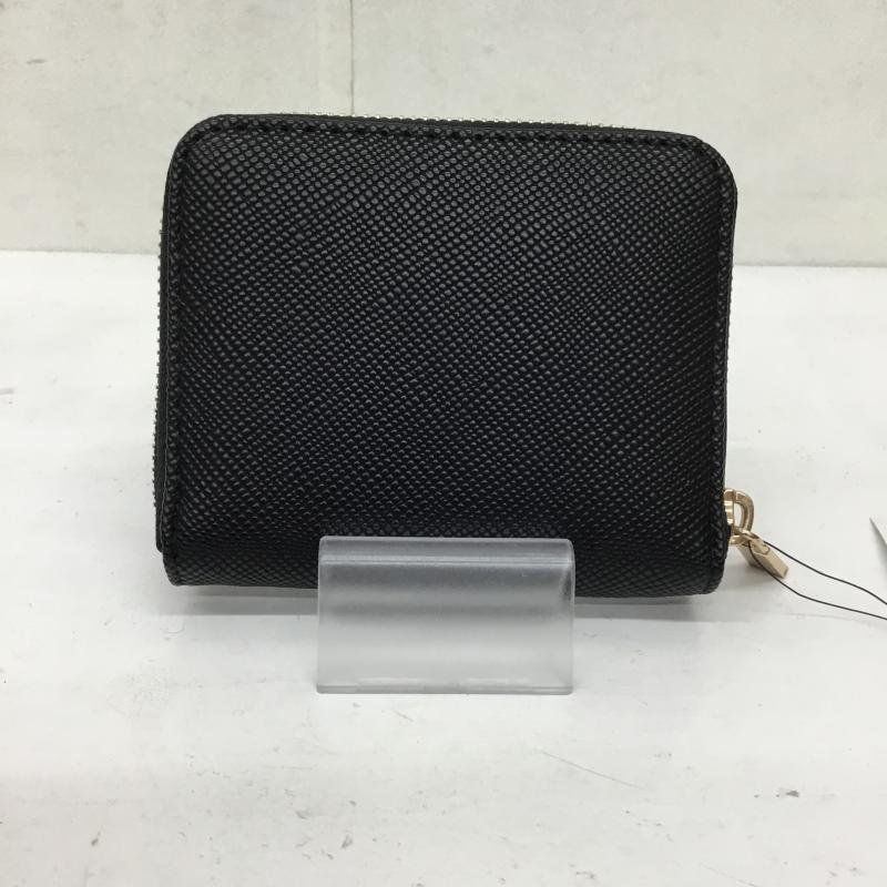 ゲス Guess 財布 コンパクト財布 ロゴ、文字 黒 / ブラック /  レディース USED 古着 中古 10136315