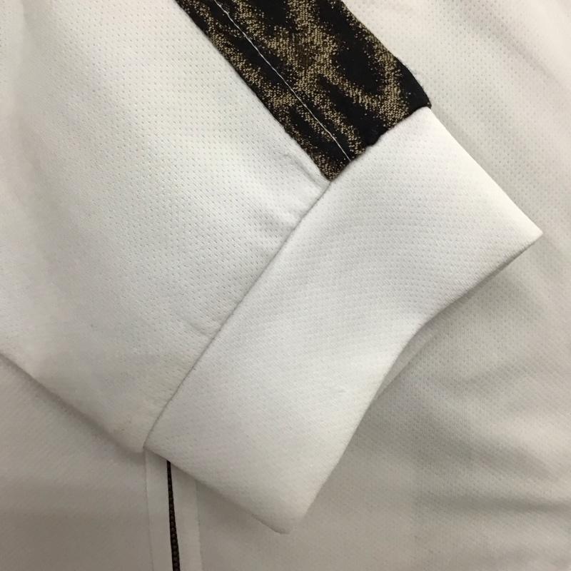 ロエン ROEN セットアップ セットアップ ジップアップジャケット ハーフパンツ 2点セット ジャージ L ロゴ、文字 白 / ホワイト /  メンズ USED 古着 中古 10119694