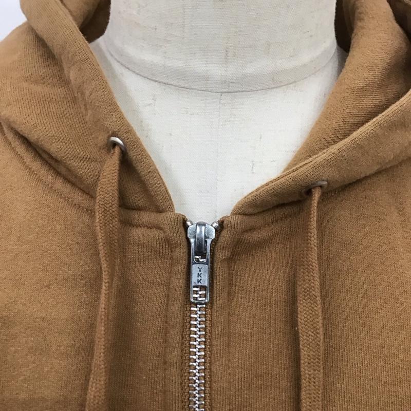 シュプリーム Supreme パーカー 長袖 16AW スモールボックスロゴパーカー ジップアップパーカー M ロゴ、文字 ベージュ / ベージュ /  メンズ USED 古着 中古 10120374