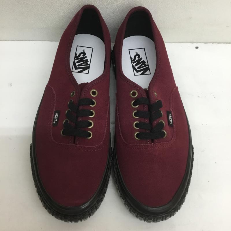 バンズ VANS スニーカー スニーカー ANAHEIM FACTORY AUTHENTIC 44 LUG DX SUEDE PORT VN0005U4PRT1 26.5cm えんじ / ワインレッド / X 黒 / ブラック /  メンズ USED 古着 中古 10108129