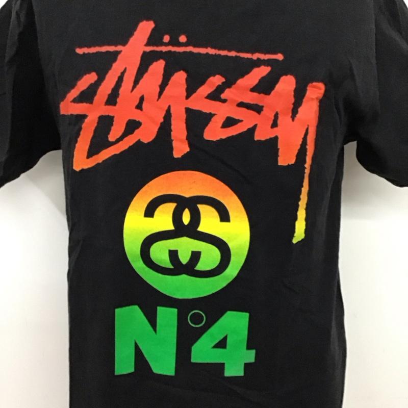 ステューシー STUSSY Tシャツ 半袖 半袖Tシャツ プリントTシャツ クルーネックカットソー M プリント マルチカラー / マルチカラー /  メンズ USED 古着 中古 10124941