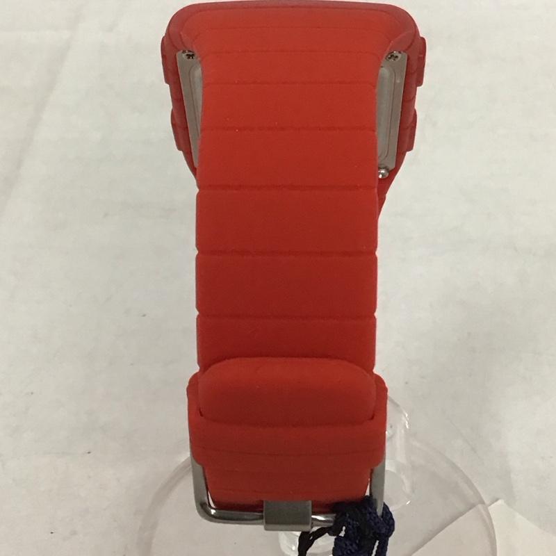 フィラ FILA 腕時計 デジタル 38-105-002 ロゴ、文字 赤 / レッド /  レディース USED 古着 中古 10135262