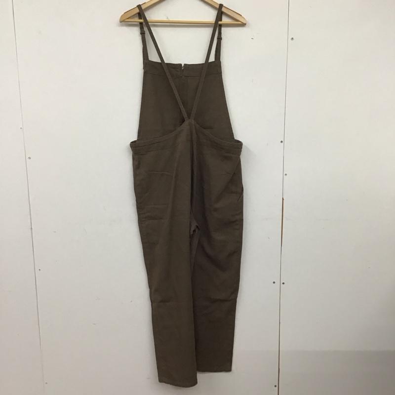 サマンサモスモスブルー Samansa Mos2 blue ワンピース・ドレス・オールインワン ワンピース・ドレス・オールインワン オールインワン ノースリーブ ワイドパンツ FREE 無地 茶 / ブラウン /  レディース USED 古着 中古 10142042