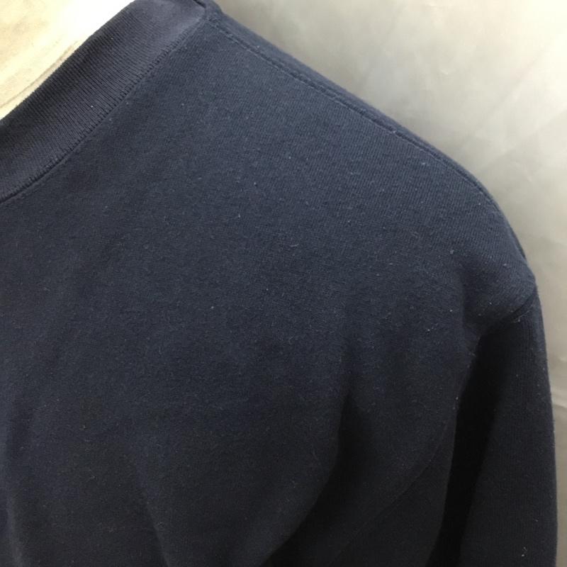 プロクラブ PRO CLUB トレーナー 長袖 M 無地 紺 / ネイビー /  メンズ USED 古着 中古 10113440