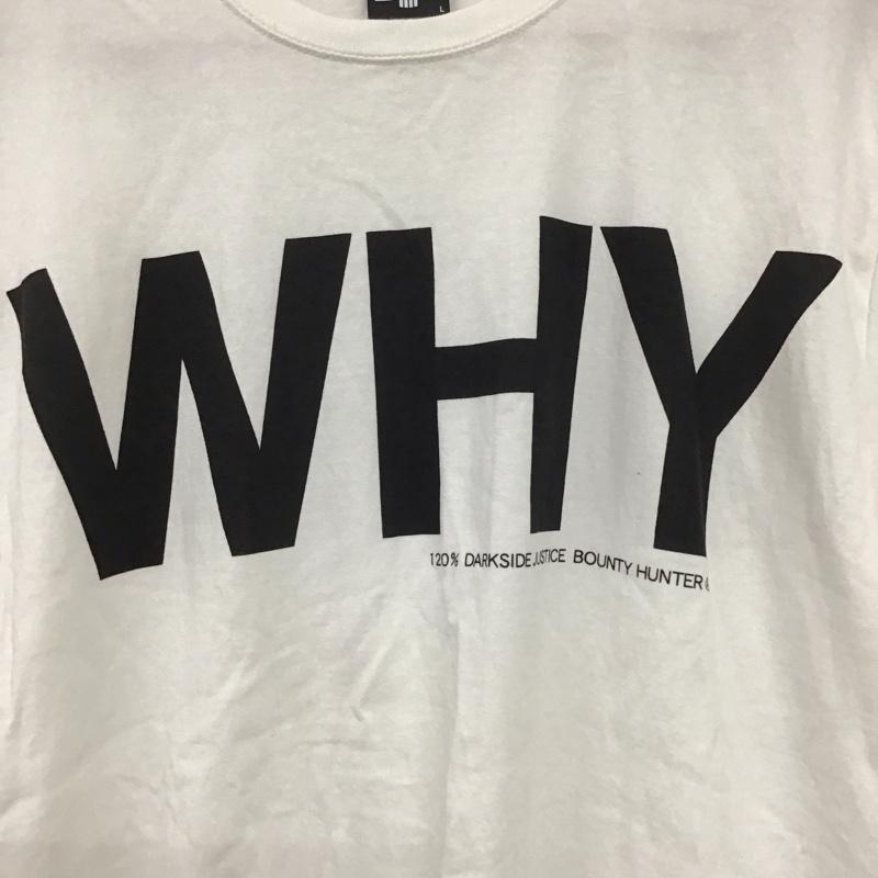 バウンティーハンター BOUNTY HUNTER Tシャツ 半袖 半袖カットソー プリントTシャツ クルーネックカットソー L プリント 白 / ホワイト /  メンズ USED 古着 中古 10132718