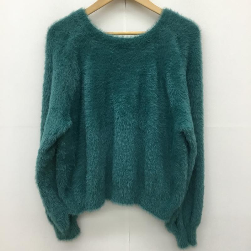 ロペピクニック ROPE  PICNIC カーディガン 長袖 GDK-5800-B 40 無地 緑 / グリーン /  レディース USED 古着 中古 10140942