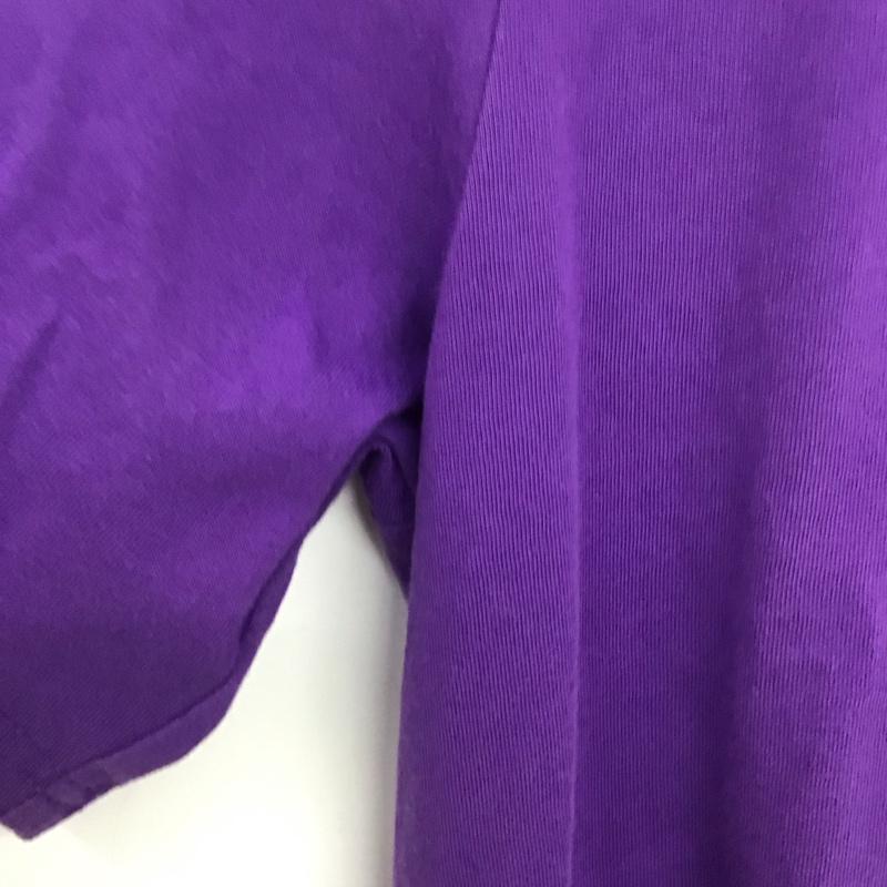 カーハート Carhartt Tシャツ 半袖 半袖カットソー プリントTシャツ クルーネックカットソー M ロゴ、文字 紫 / パープル /  メンズ USED 古着 中古 10148313