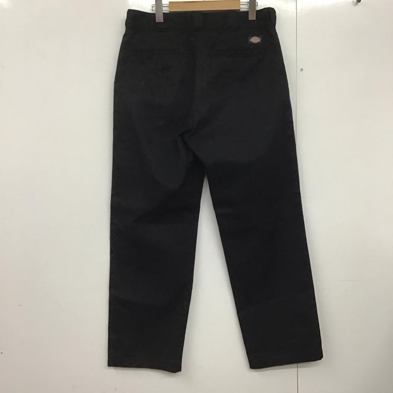 ディッキーズ Dickies パンツ ワークパンツ、ペインターパンツ ワークパンツ ワイドパンツ カジュアルパンツ 36インチ 無地 黒 / ブラック /  メンズ USED 古着 中古 10143133