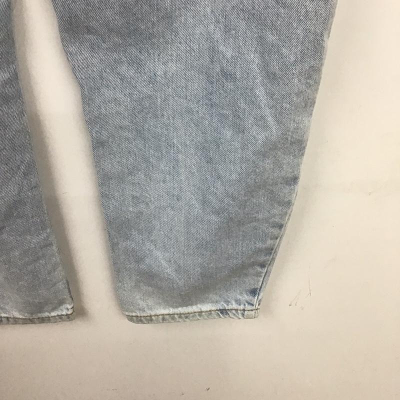 ザラ ZARA パンツ デニム、ジーンズ 34 無地 水色 / ライトブルー /  レディース USED 古着 中古 10130401