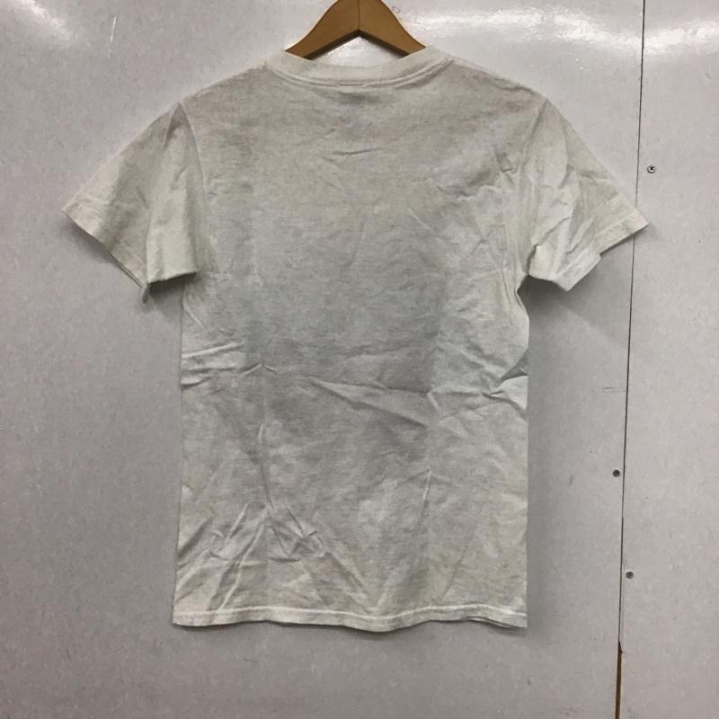 フルーツオブザルーム FRUIT OF THE LOOM Tシャツ 半袖 半袖カットソー プリントTシャツ クルーネックカットソー S プリント 白 / ホワイト /  メンズ USED 古着 中古 10146706