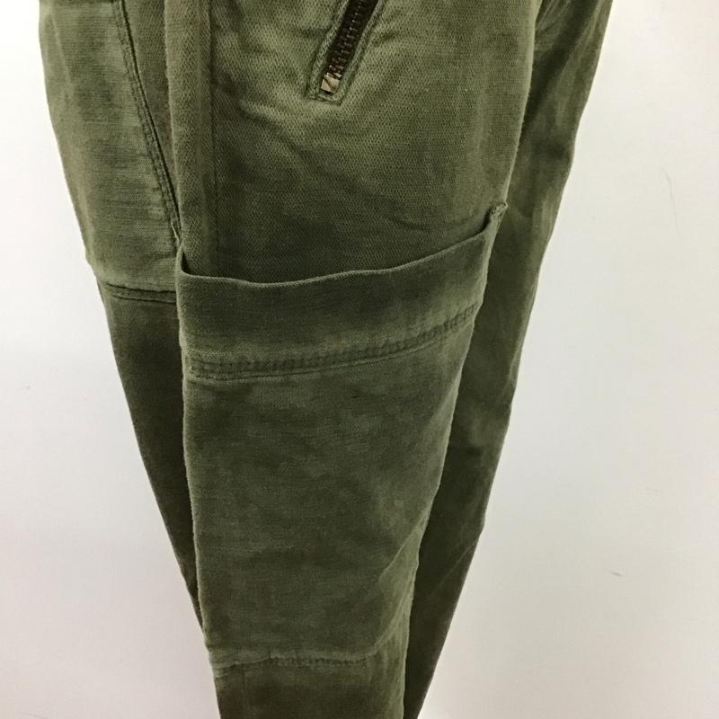 ザラウーマン ZARA WOMAN パンツ ワークパンツ、ペインターパンツ 6394 250 505 ジョガーパンツ XS 無地 カーキ / カーキ /  レディース USED 古着 中古 10118746
