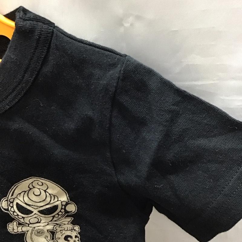 ヒステリック ミニ HYSTERIC MINI Tシャツ 半袖 100cm プリント 黒 / ブラック /  ガールズ USED 古着 中古 10123418