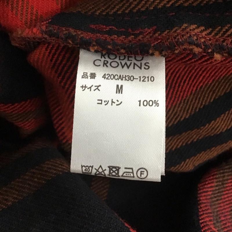 ロデオクラウンズ Rodeo Crowns シャツ、ブラウス 長袖 長袖シャツ チェックシャツ カラーシャツ M チェック マルチカラー / マルチカラー /  レディース USED 古着 中古 10145072