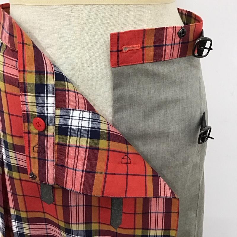 マッキントッシュフィロソフィー MACKINTOSH PHILOSOPH スカート ひざ丈スカート プリーツスカート チェックスカート 36 チェック マルチカラー / マルチカラー /  レディース USED 古着 中古 10121202