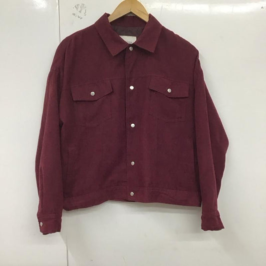 アルシーヴ archives ジャケット、上着 ジャケット、ブレザー 長袖ジャケット アウター 前ボタン カラージャケット M 無地 えんじ / ワインレッド /  レディース USED 古着 中古 10128752