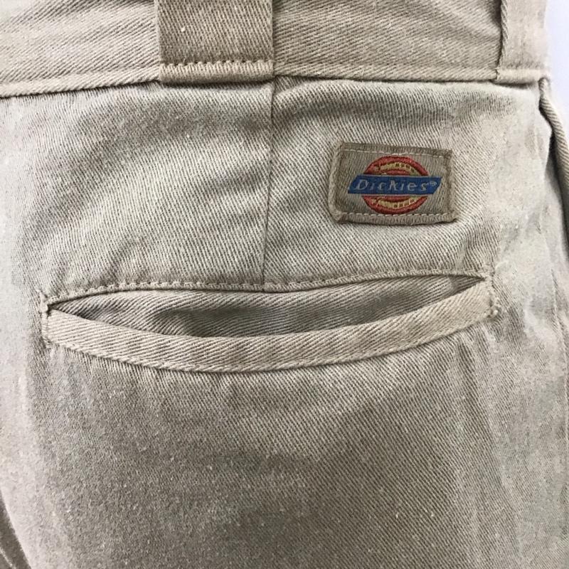 ディッキーズ Dickies パンツ ショートパンツ USA製 ハーフパンツ ロゴ、文字 ベージュ / ベージュ /  メンズ USED 古着 中古 10117967