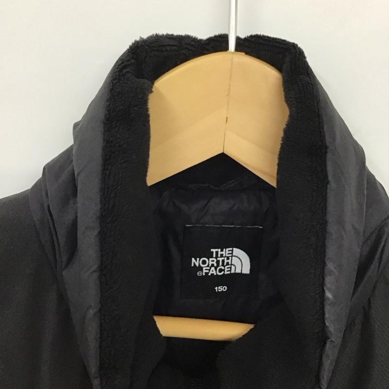ザノースフェイス THE NORTH FACE ジャケット、上着 ダウンジャケット 150cm 150cm ロゴ、文字 X 無地 黒 / ブラック /  ボーイズ USED 古着 中古 10131557
