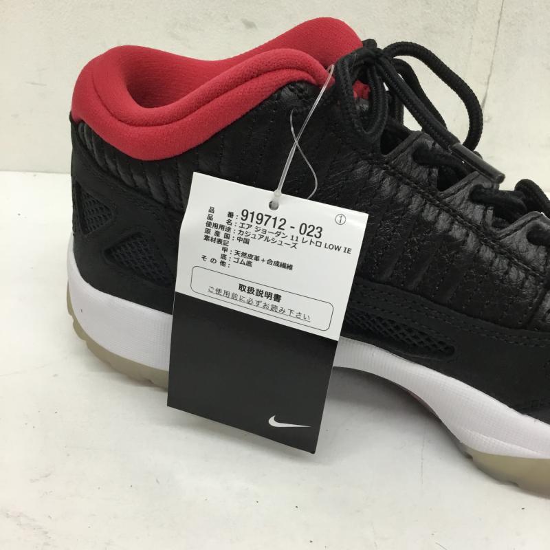 ナイキ NIKE スニーカー スニーカー NIKE AIR JORDAN 11 RETORO LOW IE 919712-023 28.0cm 黒 / ブラック / X 赤 / レッド / X 白 / ホワイト /  メンズ USED 古着 中古 10120717