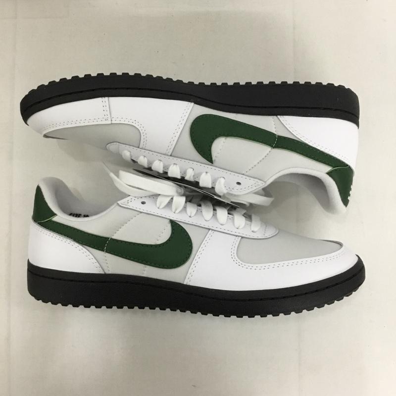 ナイキ NIKE スニーカー スニーカー FIELD GENERAL 82 SP ロゴ、文字 白 / ホワイト / X 緑 / グリーン /  メンズ USED 古着 中古 10128624