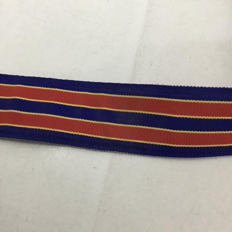 古着 USED ベルト・バックル ベルト BARRONS HUNTER バロンズハンター RIBBON BELT ボーダー柄 青 / ブルー / X 赤 / レッド / X 黄 / イエロー /  メンズ USED 古着 中古 10145166